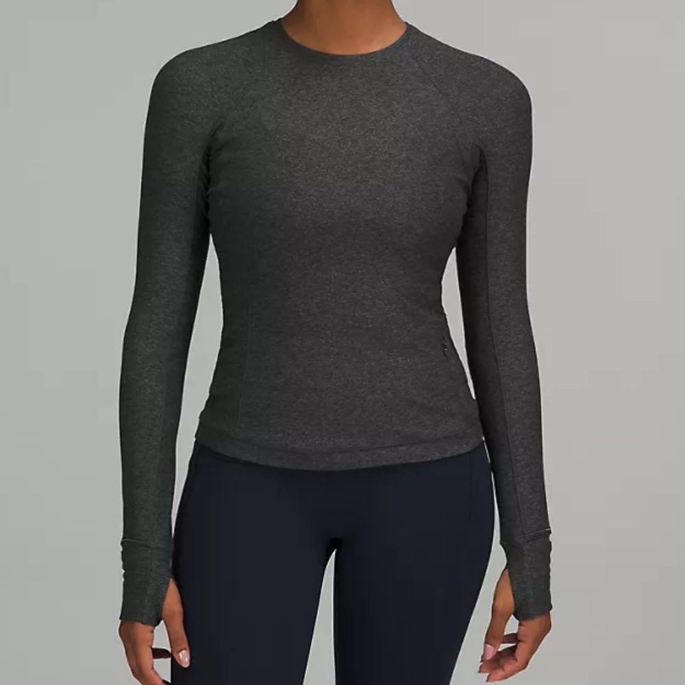 Lululemon It's Rulu Run Long Sleeve
Shirt - heathered graphite